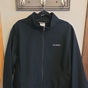 Columbia Black Full-Zip Utility Jacket